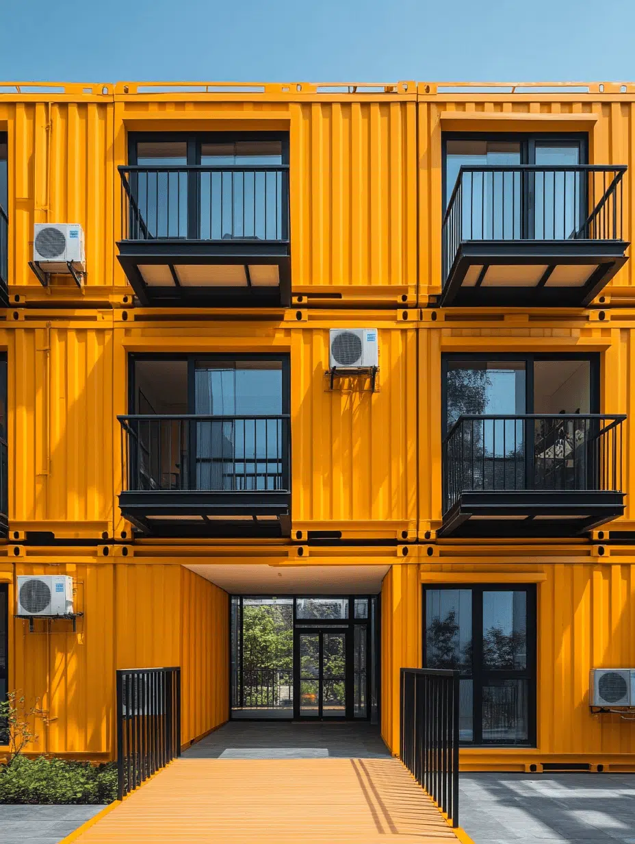 Pflege Zentrum Containeranlage